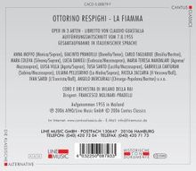 Ottorino Respighi (1879-1936): La Fiamma, 2 CDs