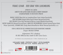 Franz Lehar (1870-1948): Der Graf von Luxemburg, 2 CDs