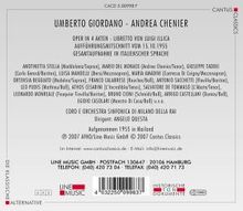 Umberto Giordano (1867-1948): Andrea Chenier, 2 CDs