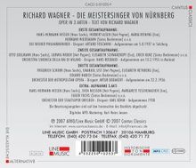 Richard Wagner (1813-1883): Die Meistersinger von Nürnberg (3 Gesamtaufnahmen/MP3-Format), 2 MP3-CDs