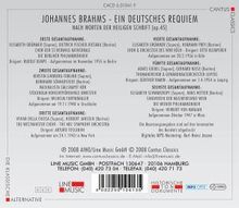 Johannes Brahms (1833-1897): Ein Deutsches Requiem (6 Gesamtaufnahmen im MP3-Format), 2 MP3-CDs