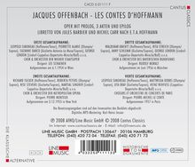 Jacques Offenbach (1819-1880): Les Contes D'Hoffmann (4 Gesamtaufnahmen im MP3-Format), 2 MP3-CDs