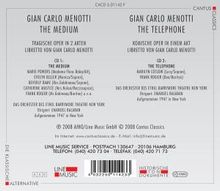 Gian-Carlo Menotti (1911-2007): The Medium, 2 CDs