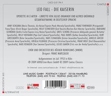 Leo Fall (1873-1925): Die Kaiserin, 2 CDs