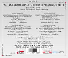 Wolfgang Amadeus Mozart (1756-1791): Die Entführung aus dem Serail (4 MP 3 - Gesamtaufnahmen), 2 MP3-CDs