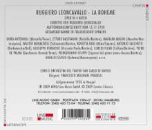 Ruggero Leoncavallo (1857-1919): La Boheme, 2 CDs