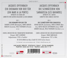 Jacques Offenbach (1819-1880): Un Mari A La Porte (Ein Ehemann vor der Tür), 2 CDs