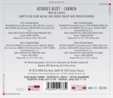 Georges Bizet (1838-1875): Carmen (4 Gesamtaufnahmen im MP3-Format), 2 MP3-CDs