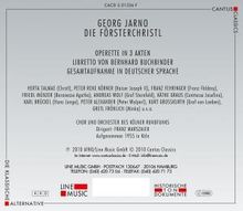 Georg Jarno (1868-1920): Die Försterchristl, 2 CDs