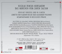 Nikolai Rimsky-Korssakoff (1844-1908): Zar Saltan, 2 CDs