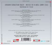 Johann Sebastian Bach (1685-1750): Messe h-moll BWV 232 (4 Gesamtaufnahmen im MP 3-Format), 2 MP3-CDs