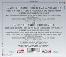 Jacques Offenbach (1819-1880): Urlaub nach Zapfenstreich, 2 CDs