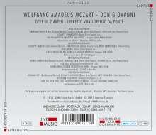 Wolfgang Amadeus Mozart (1756-1791): Don Giovanni (4 Operngesamtaufnahmen im MP3-Format), 2 MP3-CDs