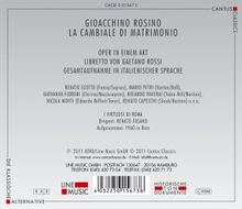 Gioacchino Rossini (1792-1868): La Cambiale di Matrimonio, 2 CDs