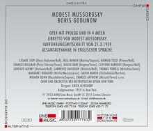 Modest Mussorgsky (1839-1881): Boris Godunow (in englischer Sprache), 2 CDs