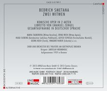 Bedrich Smetana (1824-1884): Die zwei Witwen (in deutscher Sprache), 2 CDs
