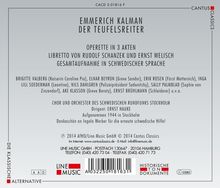 Emmerich Kalman (1882-1953): Der Teufelsreiter, 2 CDs