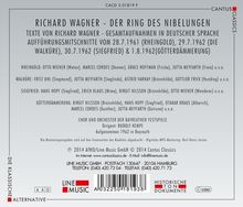 Richard Wagner (1813-1883): Der Ring des Nibelungen (Gesamtaufnahme im MP3-Format), 2 MP3-CDs