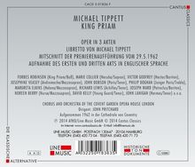 Michael Tippett (1905-1998): King Priam, 2 CDs