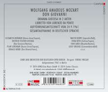 Wolfgang Amadeus Mozart (1756-1791): Don Giovanni (in dt.Spr.), 3 CDs