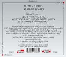 Frederick Delius (1862-1934): Fennimore &amp; Gerda, 2 CDs