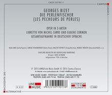 Georges Bizet (1838-1875): Les Pecheurs de Perles (in deutscher Spr.), 2 CDs
