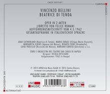 Vincenzo Bellini (1801-1835): Beatrice di Tenda, 2 CDs