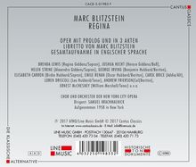 Marc Blitzstein (1905-1964): Regina (Oper nach Lillian Hellman), 2 CDs