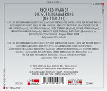 Richard Wagner (1813-1883): Götterdämmerung (3.Akt), 2 CDs