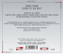 Franz Lehar (1870-1948): Schön ist die Welt, 2 CDs