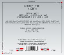 Giuseppe Verdi (1813-1901): Macbeth (in dt.Spr.), 2 CDs