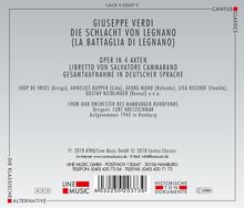 Giuseppe Verdi (1813-1901): La Battaglia di Legnano (in deutscher Sprache), 2 CDs