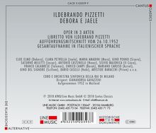 Ildebrando Pizzetti (1880-1968): Debora e Jaele, 2 CDs