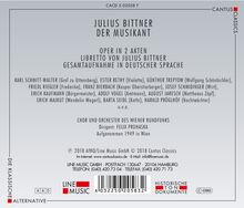 Julius Bittner (1874-1939): Der Musikant, 2 CDs