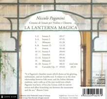 Niccolo Paganini (1782-1840): Werke für Violine &amp; Gitarre "La Lanterna Magica", CD