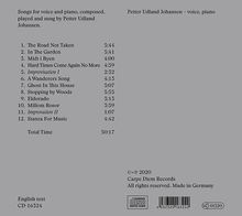 Petter Udland Johansen (geb. 1971): Songs "The Road not taken", CD