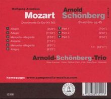 Arnold Schönberg (1874-1951): Streichtrio op.45, CD