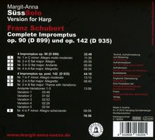 Franz Schubert (1797-1828): Impromptus D.899 &amp; 935 (Fassung für Harfe), CD