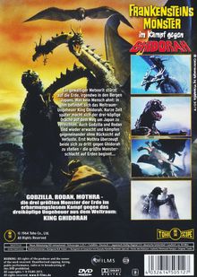 Frankensteins Monster im Kampf gegen Ghidorah, DVD