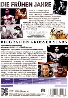 Arnold Schwarzenegger - Die frühen Jahre / I'll be back - Die Biografie, 2 DVDs