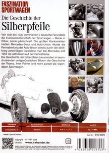 Die Geschichte der Silberpfeile, DVD