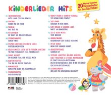 Kinderlieder Hits: 20 Titel wie "Gute Laune" und "Stark wie ein Tiger". Illustrationen von Giraffe, Nilpferd, Ball.