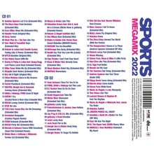 Sports Megamix 2022, 2 CDs