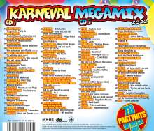 Karneval Megamix 2020, 2 CDs