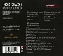 Peter Iljitsch Tschaikowsky (1840-1893): Tschaikowsky &amp; Nadeshda von Meck - Musikalischer Briefwechsel in drei Akten von Silvia Adler, 3 CDs