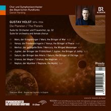 Gustav Holst (1874-1934): The Planets op.32, CD