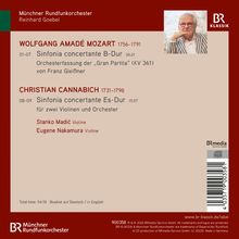 Münchner Rundfunkorchester. WOLFGANG AMADÉ MOZART: Sinfonia concertante B-Dur. CHRISTIAN CANNABICH: Sinfonia concertante Es-Dur.