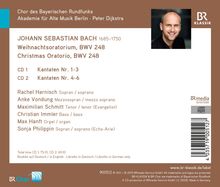 Johann Sebastian Bach (1685-1750): Weihnachtsoratorium BWV 248, 2 CDs