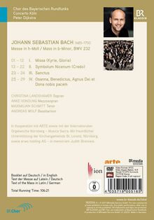 Johann Sebastian Bach (1685-1750): Messe h-moll BWV 232, DVD