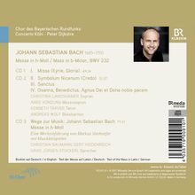 Johann Sebastian Bach (1685-1750): Messe h-moll BWV 232, 3 CDs